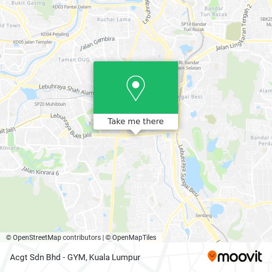 Peta Acgt Sdn Bhd - GYM