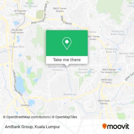 AmBank Group map