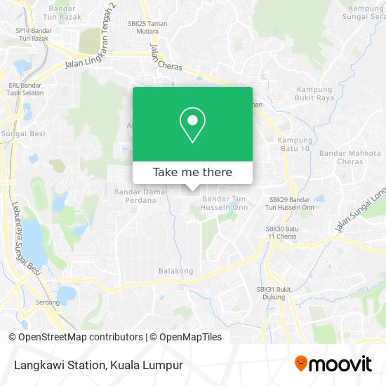 Langkawi Station map