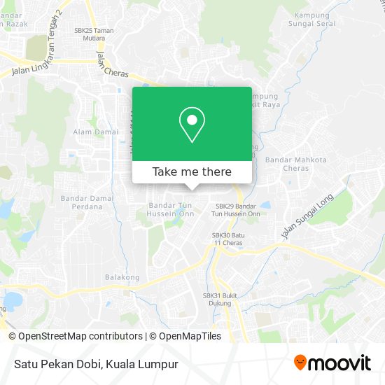 Satu Pekan Dobi map