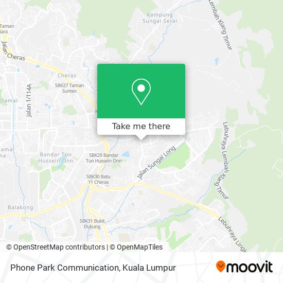 Phone Park Communication map