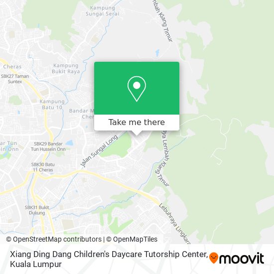 Xiang Ding Dang Children's Daycare Tutorship Center map