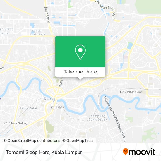 Tomomi Sleep Here map