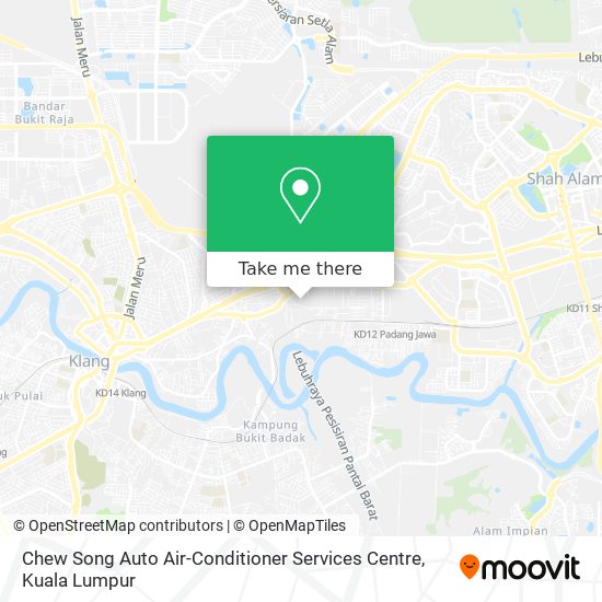 Chew Song Auto Air-Conditioner Services Centre map