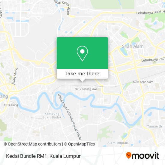 Kedai Bundle RM1 map