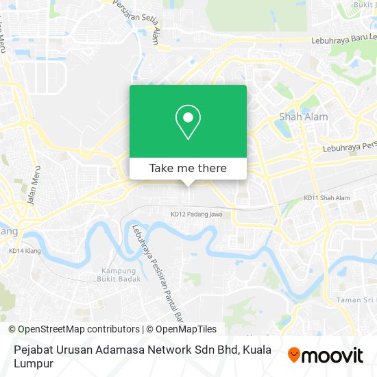 Pejabat Urusan Adamasa Network Sdn Bhd map