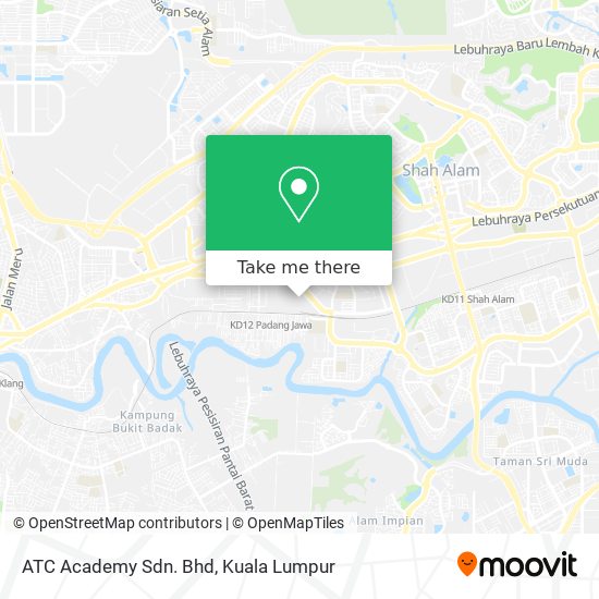 ATC Academy Sdn. Bhd map