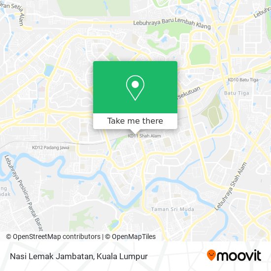 Nasi Lemak Jambatan map