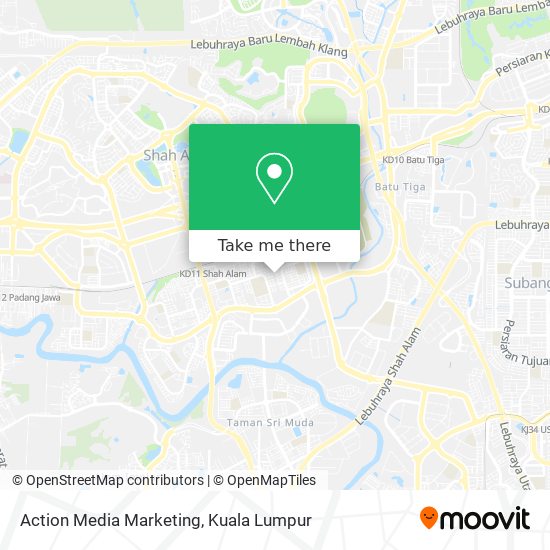 Action Media Marketing map