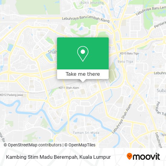 Kambing Stim Madu Berempah map