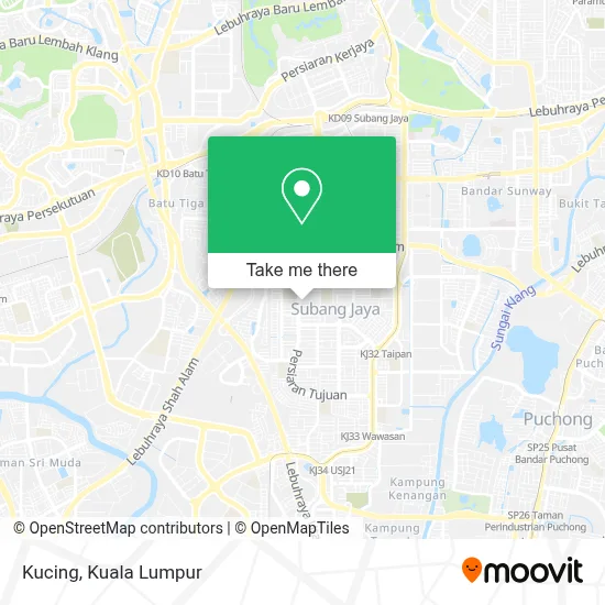 Kucing map