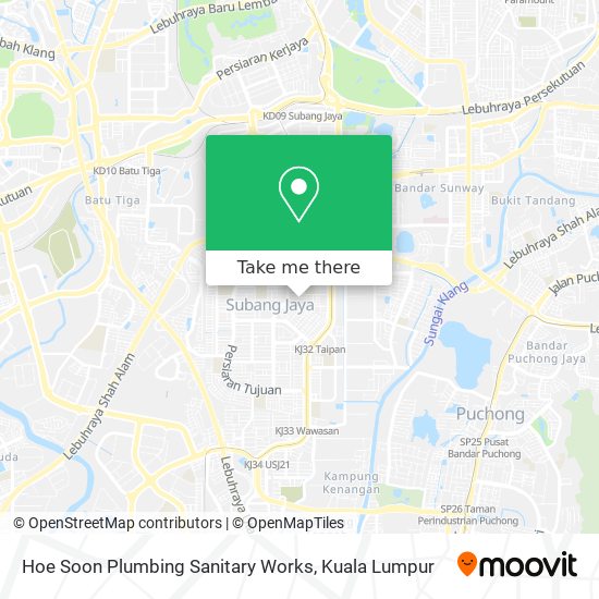 Hoe Soon Plumbing Sanitary Works map