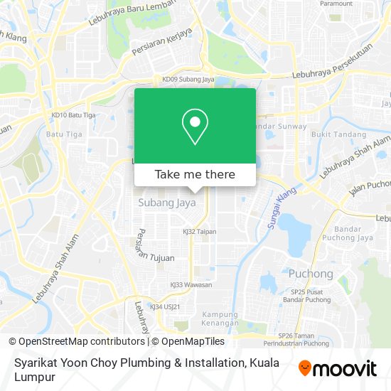 Syarikat Yoon Choy Plumbing & Installation map