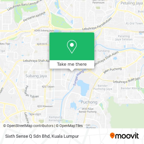 Sixth Sense Q Sdn Bhd map