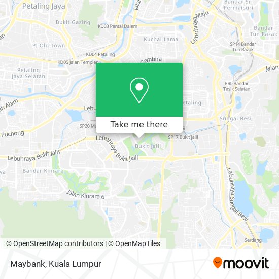 Maybank map