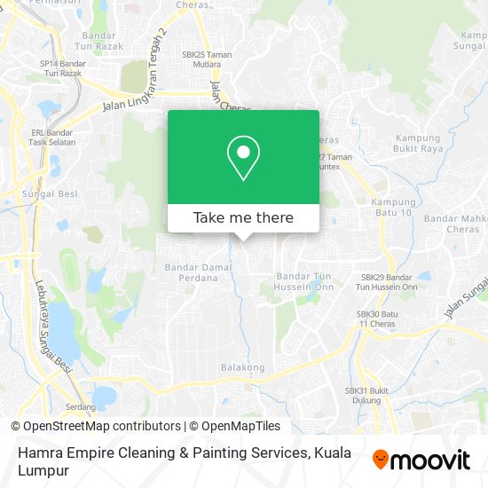 Hamra Empire Cleaning & Painting Services map