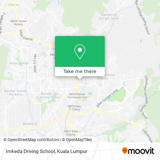 Imkeda Driving School map