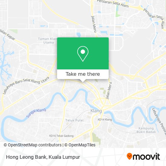 Hong Leong Bank map