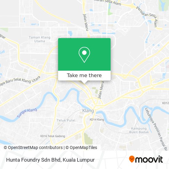 Hunta Foundry Sdn Bhd map
