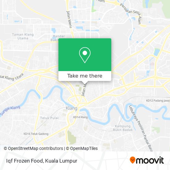 Iqf Frozen Food map