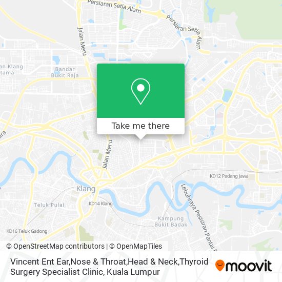 Vincent Ent Ear,Nose & Throat,Head & Neck,Thyroid Surgery Specialist Clinic map