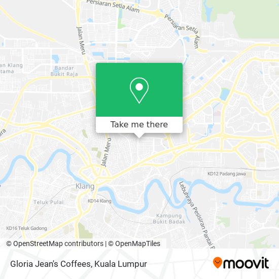 Gloria Jean's Coffees map