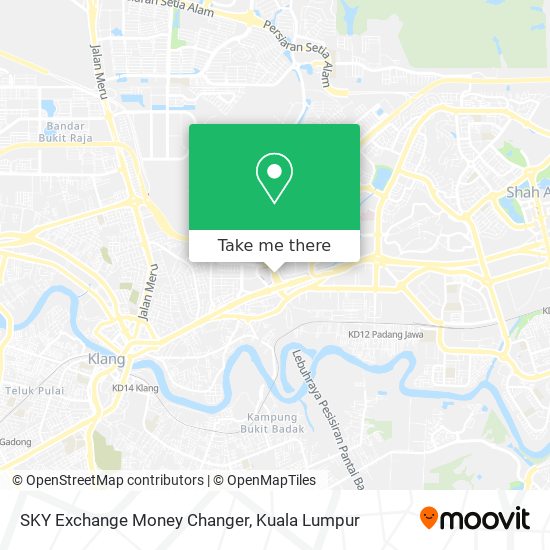 SKY Exchange Money Changer map