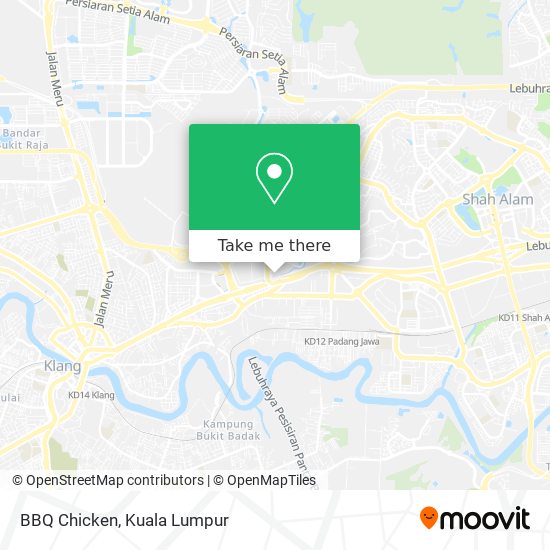 BBQ Chicken map