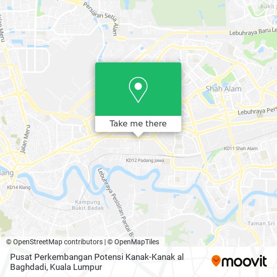 Pusat Perkembangan Potensi Kanak-Kanak al Baghdadi map