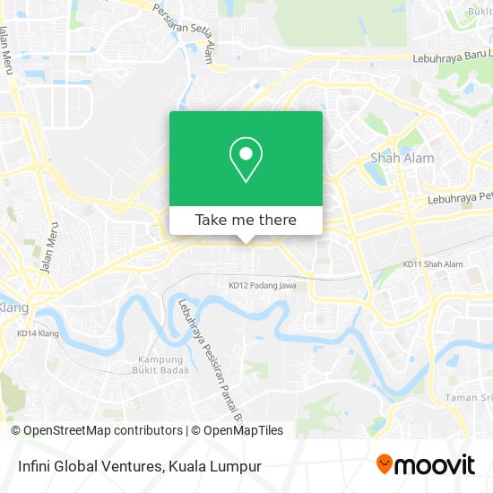 Infini Global Ventures map