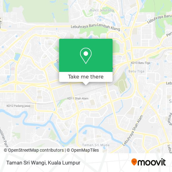 Taman Sri Wangi map