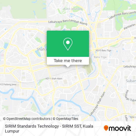 SIRIM Standards Technology - SIRIM SST map