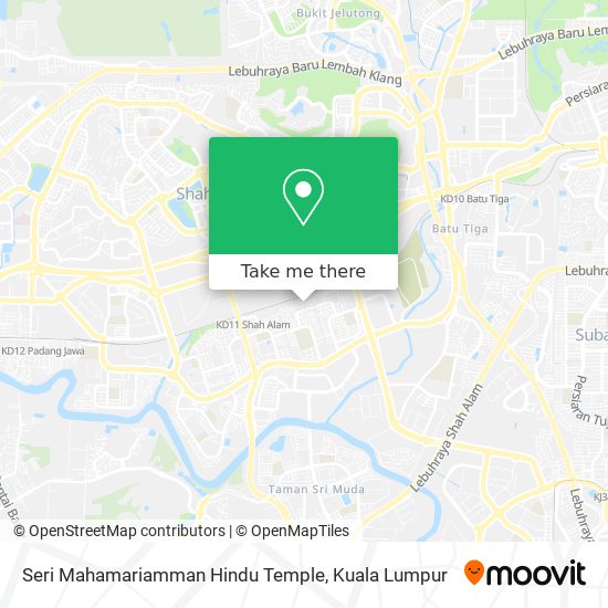 Seri Mahamariamman Hindu Temple map