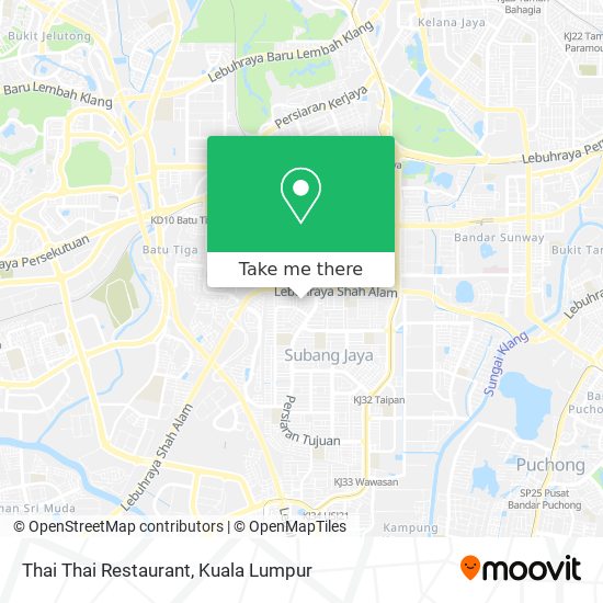 Thai Thai Restaurant map
