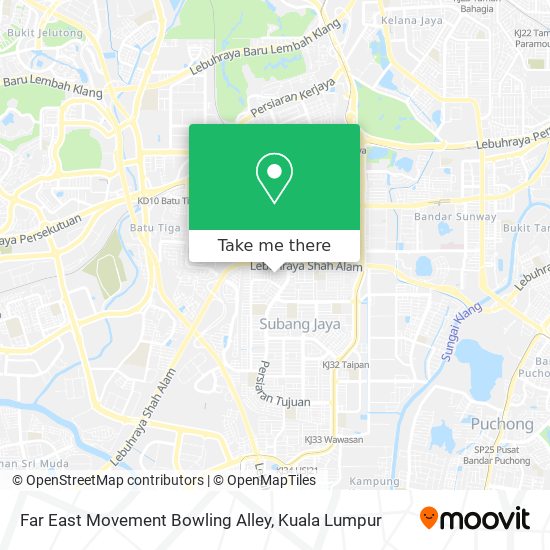 Far East Movement Bowling Alley map