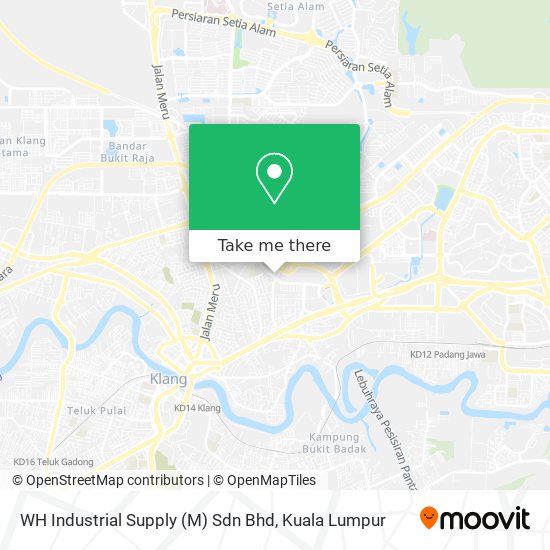 WH Industrial Supply (M) Sdn Bhd map