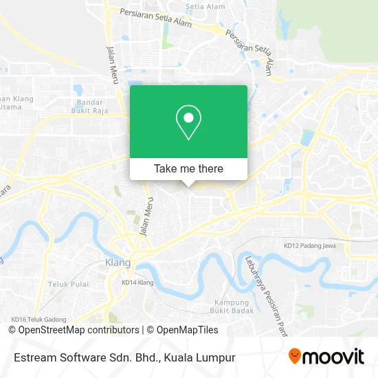 Estream Software Sdn. Bhd. map