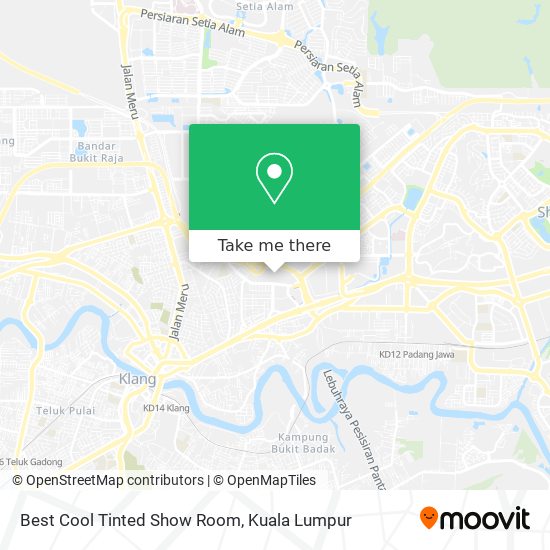 Best Cool Tinted Show Room map