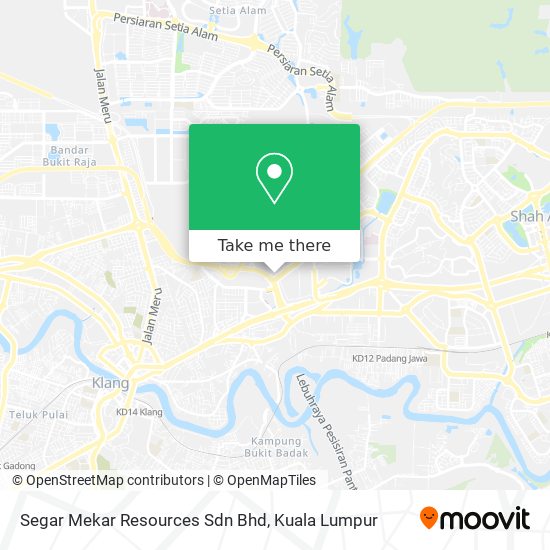 Segar Mekar Resources Sdn Bhd map