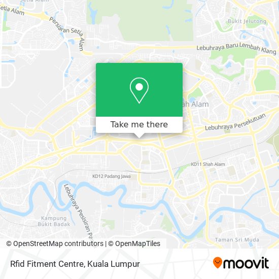 Rfid Fitment Centre map