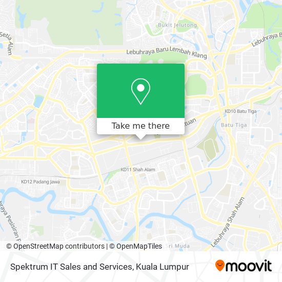 Spektrum IT Sales and Services map