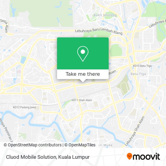 Cluod Mobile Solution map