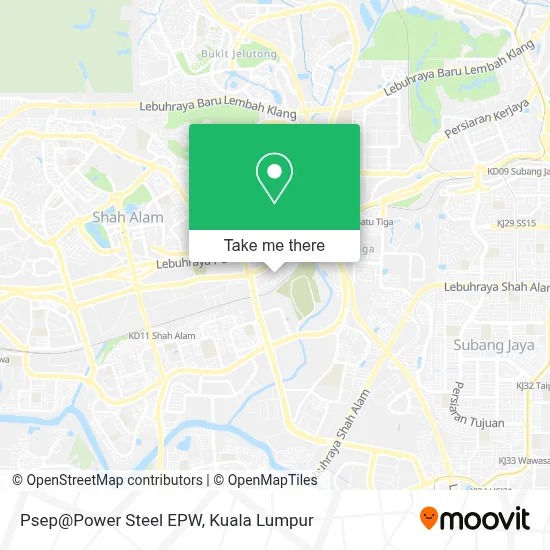 Psep@Power Steel EPW map