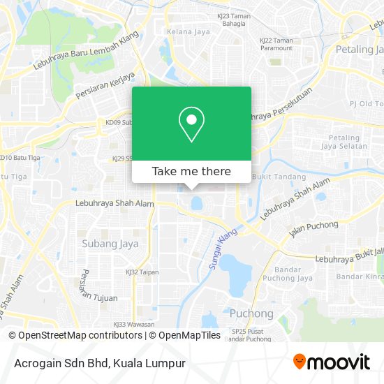 Acrogain Sdn Bhd map