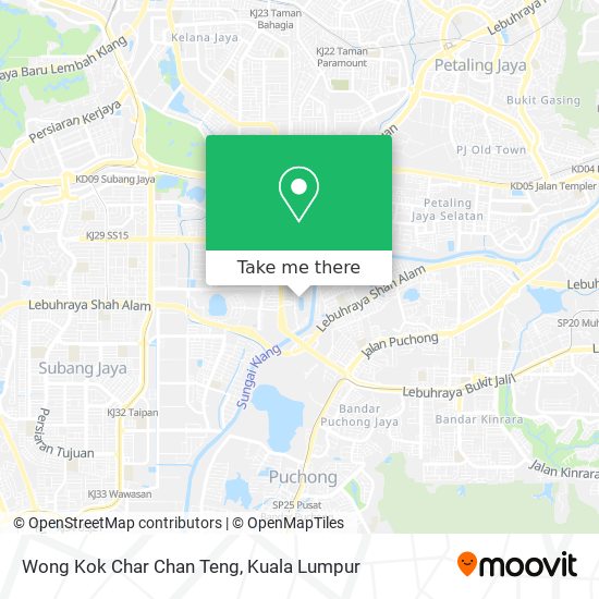 Wong Kok Char Chan Teng map