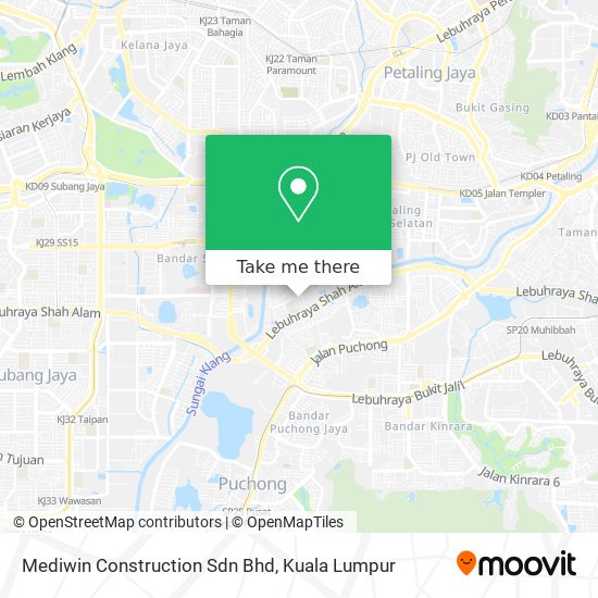 Mediwin Construction Sdn Bhd map