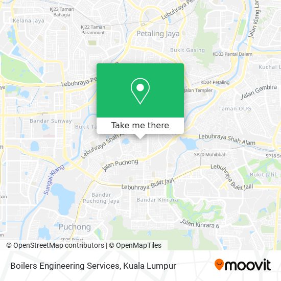 Boilers Engineering Services map