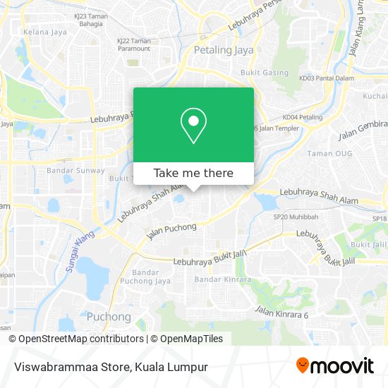 Viswabrammaa Store map