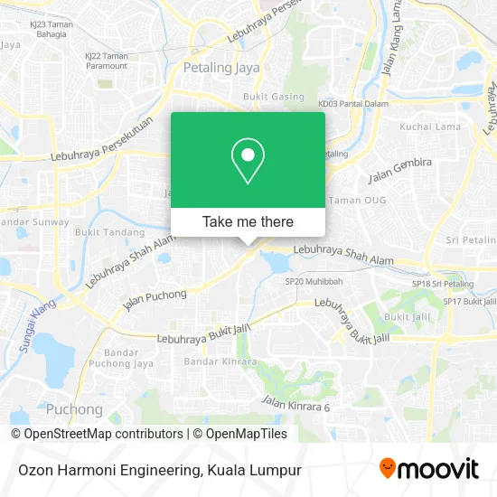 Ozon Harmoni Engineering map