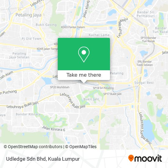 Udledge Sdn Bhd map